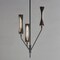 Maxim Lighting Regent 3-Light Pendant, Black/Antique Brass 16173CLBKAB - alternate 3